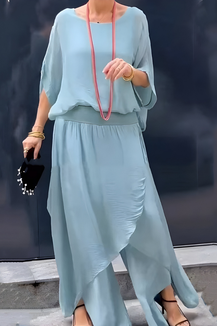 Manna | Wide-Leg Two-Piece Set