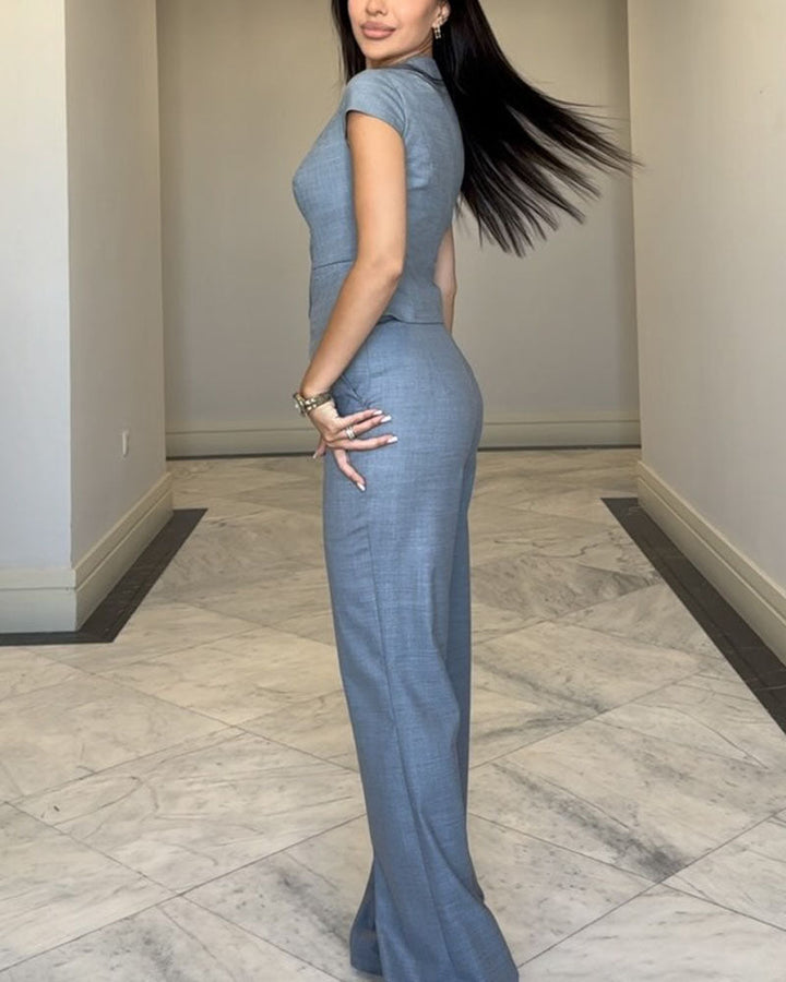 Rosana | Effortless V-Neck Set